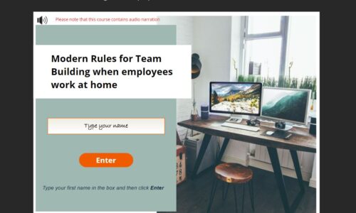 Modern Rules for Team Building when Employees Work at Home